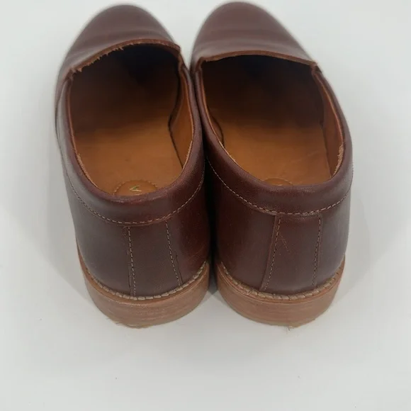 Portland Leather Patina Classic Loafers Deep Red 10 - Picture 5 of 8